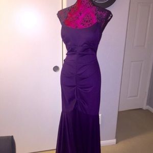 PURPLE XACAPE NIGHT DRESS SZ 12